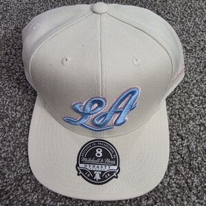 SIZE 8 MITCHELL & NESS LAKERS CAKE POP FITTED HAT